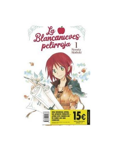 PACK LA BLANCANIEVES PELIRROJA 1+2