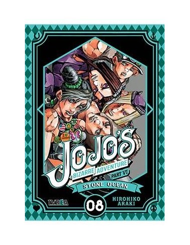 JOJO'S BIZARRE ADVENTURE PARTE 6: STONE OCEAN 08 JOJO'S BIZARRE ADVENTURE PARTE 6: STONE OCEAN 08