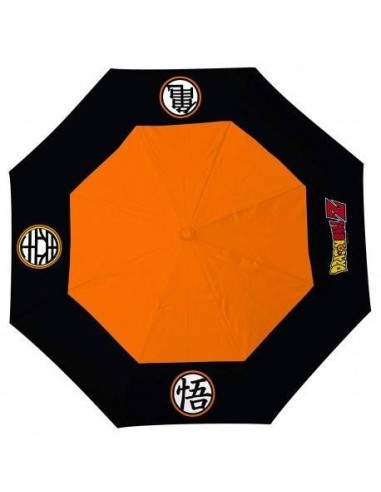 Paraguas plegable Dragon Ball Kanji 3700789278160 Paraguas plegable Dragon Ball Kanji 3700789278160