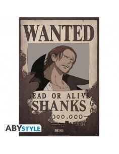 ONE PIECE - Póster "Wanted Shanks" (52 x 35) 3700789282488  5,00 € ONE PIECE - Póster "Wanted Shanks" (52 x 35) 3700789282488  5,00 €