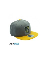 HARRY POTTER - Gorra snapback - Gris & Amarillo - Hufflepuff 366536...