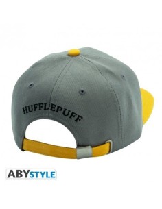 HARRY POTTER - Gorra snapback - Gris & Amarillo - Hufflepuff 366536...
