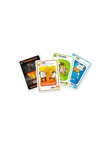 Juego Exploding Kittens 3558380050315 ASMODEE 19,95 € Juego Exploding Kittens 3558380050315 ASMODEE 19,95 €