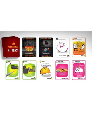 Juego Exploding Kittens 3558380050315 ASMODEE 19,95 € Juego Exploding Kittens 3558380050315 ASMODEE 19,95 €