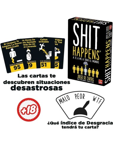 SHIT HAPPENS [JUEGO] 8711808765382  21,95 €