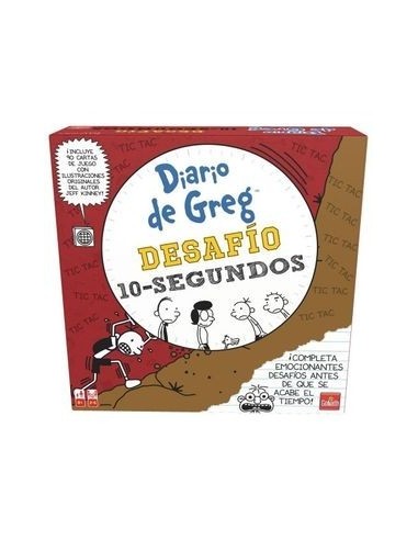 JUEGO MESA EL DIARIO DE GREG (DESAFIO 10-SEGUNDOS) 8720077145375  2...
