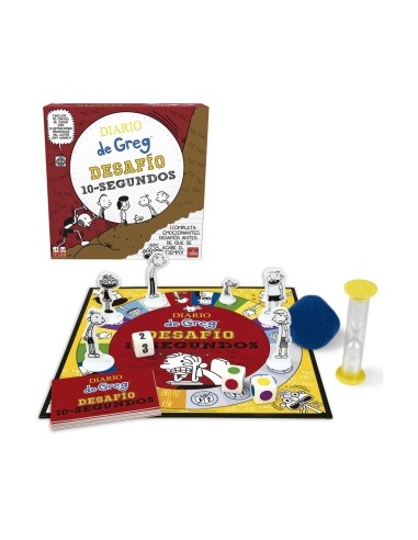 JUEGO MESA EL DIARIO DE GREG (DESAFIO 10-SEGUNDOS) 8720077145375  2...