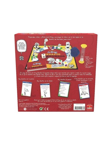 JUEGO MESA EL DIARIO DE GREG (DESAFIO 10-SEGUNDOS) 8720077145375  2...