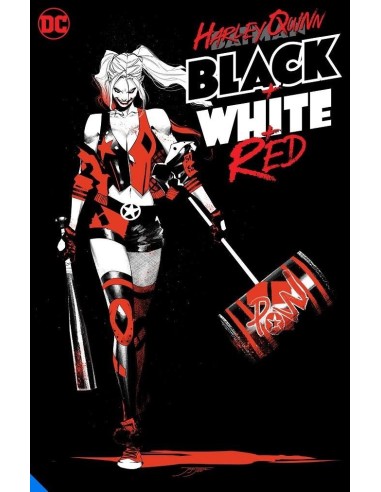 Harley Quinn: Blanco, negro y rojo Harley Quinn: Blanco, negro y rojo