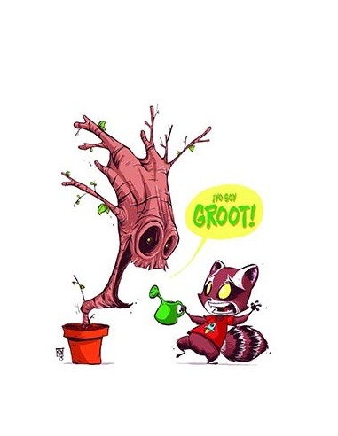 MARVEL YOUNG ADULTS. MAPACHE COHETE Y GROOT 01 BROTES VERDES MARVEL YOUNG ADULTS. MAPACHE COHETE Y GROOT 01 BROTES VERDES