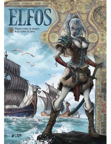 ELFOS 8 NEGRO COMO LA SANGRE ROJO COMO LA LAVA ELFOS 8 NEGRO COMO LA SANGRE ROJO COMO LA LAVA