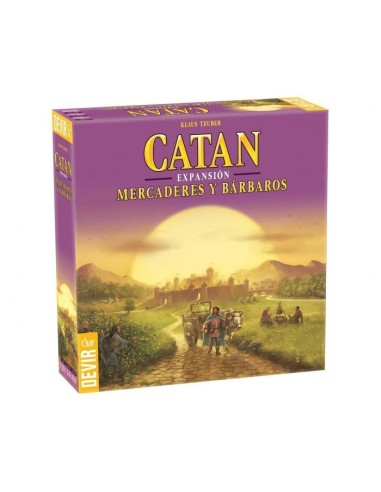 JUEGO DE MESA CATAN MERCADERES Y BARBAROS 8436017220131 DEVIR 34,95 €