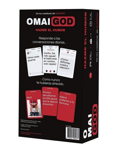 OMAIGOD Juego de Cartas JUEGOS29,95 €29,95 €  JUEGOS