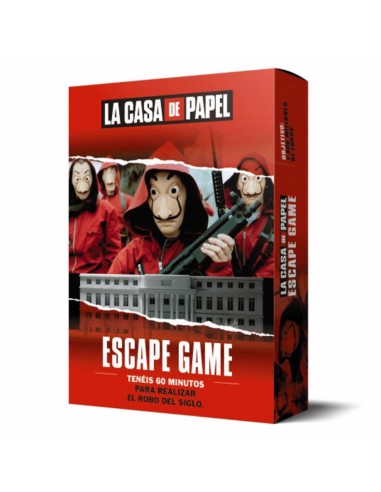 LA CASA DE PAPEL: ESCAPE GAME JUEGOS19,95 €19,95 €  JUEGOS