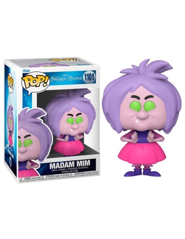 Figura POP Disney Merlin El Encantador Madam Mim Figura POP Disney Merlin El Encantador Madam Mim