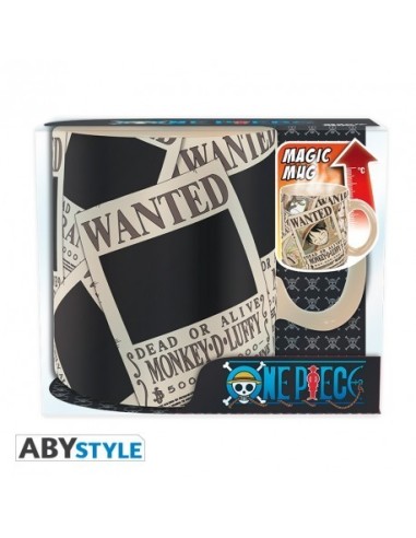 ONE PIECE - Taza Termica - 460 ml - Wanted 3700789261070 ONE PIECE - Taza Termica - 460 ml - Wanted 3700789261070