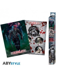 GOBLIN SLAYER - Set 2 carteles de Chibi - Groupe & Slayer (52x38) P...
