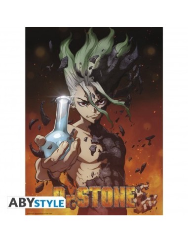 DR STONE - Set 2 carteles de Chibi - Grupo e ilustraciones (52x38) ... DR STONE - Set 2 carteles de Chibi - Grupo e ilustraciones (52x38) ...