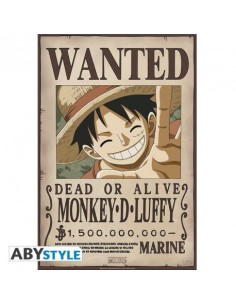 Set 2 posters one piece wanted luffy & ace 52x35. 3665361035268 Set 2 posters one piece wanted luffy & ace 52x35. 3665361035268