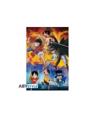 ONE PIECE - Póster "Ace Sabo Luffy" (91,5x61) 3665361045182 ONE PIECE - Póster "Ace Sabo Luffy" (91,5x61) 3665361045182