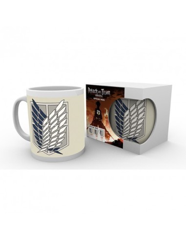 ATTACK ON TITAN - Taza - 320 ml - Insignia ANIME / MANGA9,95 €9,95 ... ATTACK ON TITAN - Taza - 320 ml - Insignia ANIME / MANGA9,95 €9,95 ...