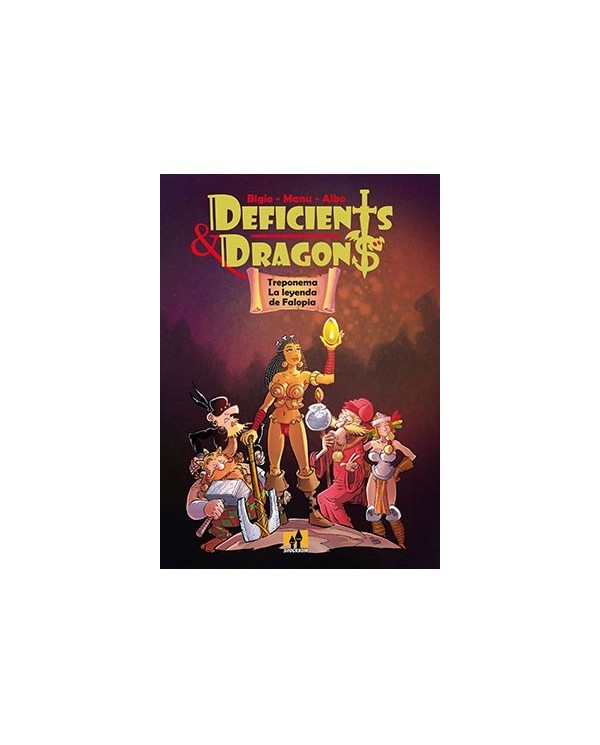 DEFICIENTS & DRAGONS. TREPONEMA, LA LEYENDA DE FALOPIA