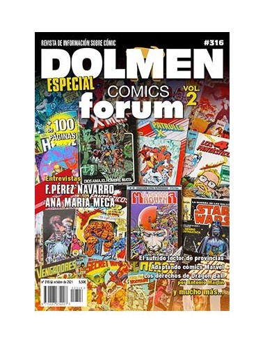 DOLMEN 16. ESPECIAL COMICS FORUM (SEGUNDA PARTE) DOLMEN 16. ESPECIAL COMICS FORUM (SEGUNDA PARTE)