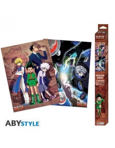 HUNTER X HUNTER - Set 2 carteles de Chibi - Grupos (52x38)  HUNTER X HUNTER - Set 2 carteles de Chibi - Grupos (52x38)