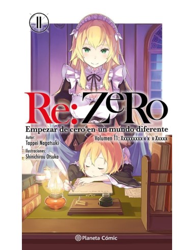 RE ZERO 11 NOVELA