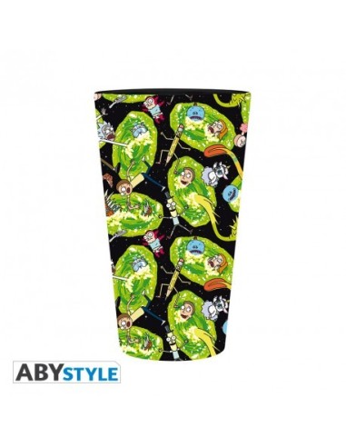 RICK & MORTY - Vaso grande - 400ml  3665361028680 RICK & MORTY - Vaso grande - 400ml  3665361028680