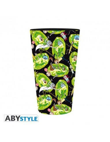 RICK & MORTY - Vaso grande - 400ml  3665361028680 RICK & MORTY - Vaso grande - 400ml  3665361028680
