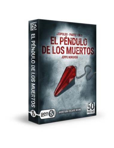 50 PISTAS: EL PENDULO DE LOS MUERTOS JUEGOS14,95 €14,95 € GEN X GAM... 50 PISTAS: EL PENDULO DE LOS MUERTOS JUEGOS14,95 €14,95 € GEN X GAM...