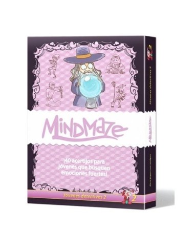 MIND MAZE: JOVENES DETECTIVES 2 8435407622128 EDGE 11,95 € MIND MAZE: JOVENES DETECTIVES 2 8435407622128 EDGE 11,95 €