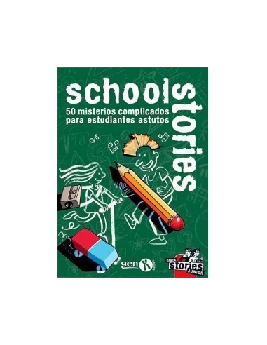 BLACK STORIES: SCHOOL STORIES JUEGOS12,95 €12,95 € GEN X GAMES JUEGOS BLACK STORIES: SCHOOL STORIES JUEGOS12,95 €12,95 € GEN X GAMES JUEGOS