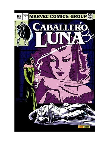 BIBLIOTECA CABALLERO LUNA 04. VIDRIERA ESCARLATA BIBLIOTECA CABALLERO LUNA 04. VIDRIERA ESCARLATA