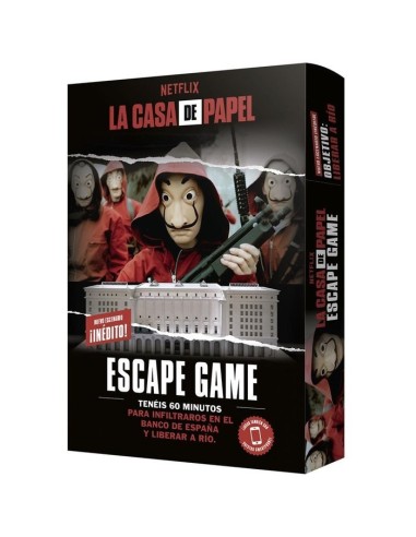 JUEGO DE MESA LA CASA DE PAPEL: ESCAPE GAME 2 JUEGOS24,95 €24,95 € ...