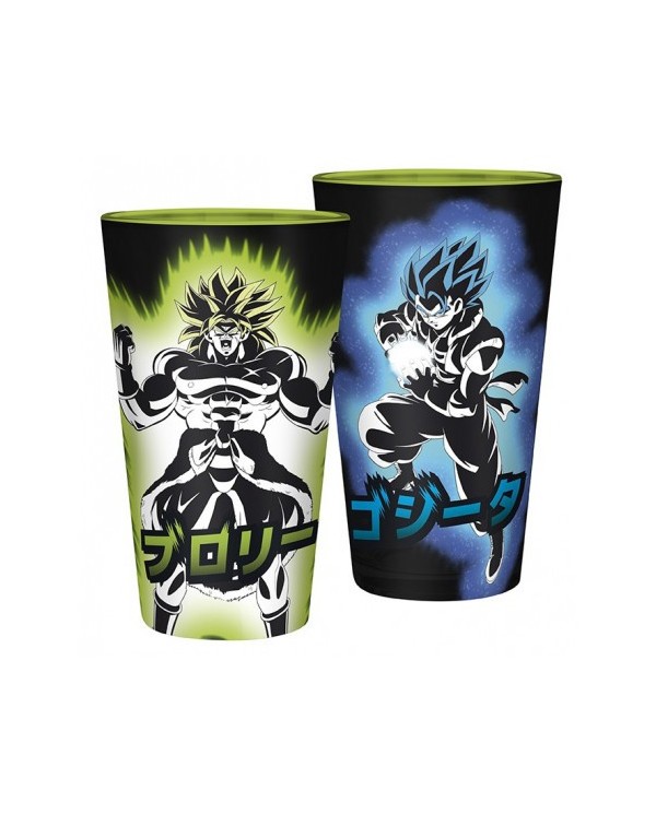 Vaso Dragon Ball Broly y Gogeta 400 ml