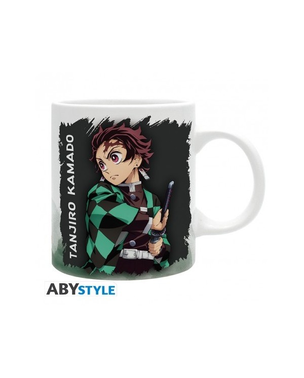 DEMON SLAYER, Kimetsu no Yaiba, Guardianes de la Noche - Taza 3665361070207 - 320 ml - Tanjiro: