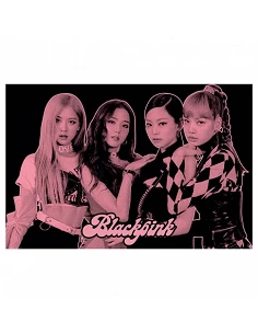 BLACK PINK - Poster "Group Pink" (91.5x61) 5028486481750