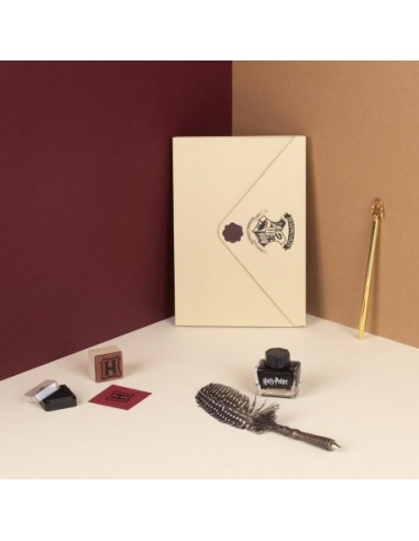 SET CALIGRAFIA HARRY POTTER SOBRE PLUMA BOLI TINTA SELLO SET CALIGRAFIA HARRY POTTER SOBRE PLUMA BOLI TINTA SELLO