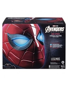 Casco Electrónico Spiderman Iron Spider Marvel Legends