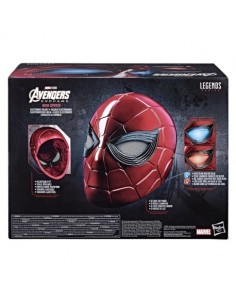 Casco Electrónico Spiderman Iron Spider Marvel Legends