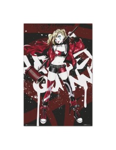 POSTER DC COMICS HARLEY QUINN ANIME