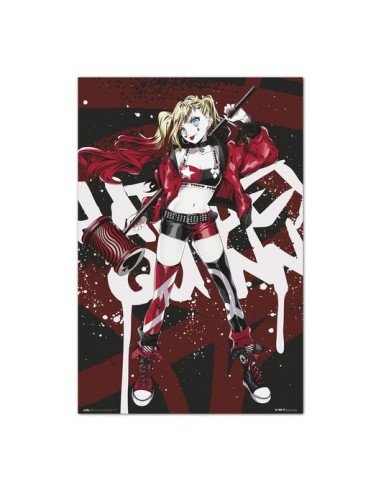 POSTER DC COMICS HARLEY QUINN ANIME POSTER DC COMICS HARLEY QUINN ANIME