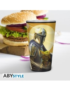 THE MANDALORIAN - Vaso - 400ml - Mandoliando and The Child MERCHAND...