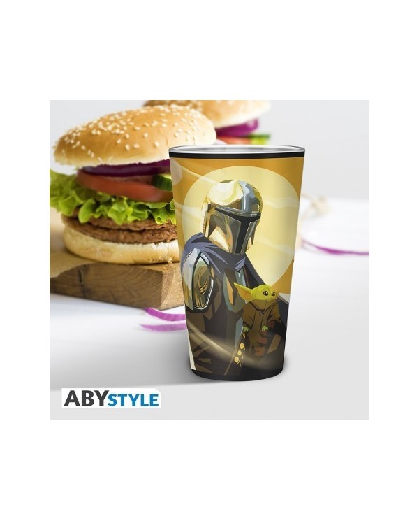 THE MANDALORIAN - Vaso - 400ml - Mandoliando and The Child MERCHAND...