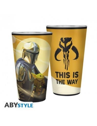 THE MANDALORIAN - Vaso - 400ml - Mandoliando and The Child MERCHAND... THE MANDALORIAN - Vaso - 400ml - Mandoliando and The Child MERCHAND...