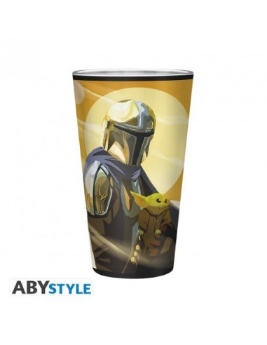 THE MANDALORIAN - Vaso - 400ml - Mandoliando and The Child MERCHAND... THE MANDALORIAN - Vaso - 400ml - Mandoliando and The Child MERCHAND...