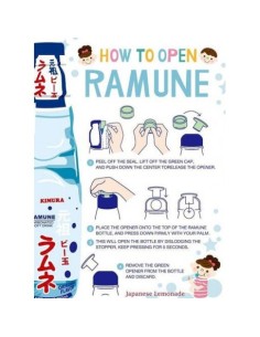 Ramune sabor Arándanos Refresco 200 ml Ramune sabor Arándanos Refresco 200 ml