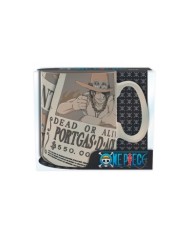 Taza Grande Ace One Piece Wanted 3665361000143 Taza Grande Ace One Piece Wanted 3665361000143